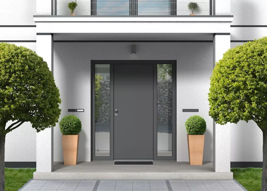 Design a modern house entrance - 5 ideas and tips