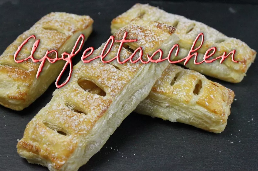 Video: Make apple turnovers yourself - recipe & instructions