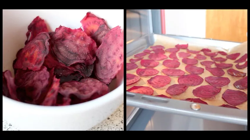 Video: Beetroot chips - ingredients & Instructions