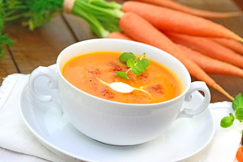 Carrot soup recipe - 2 ideas presented