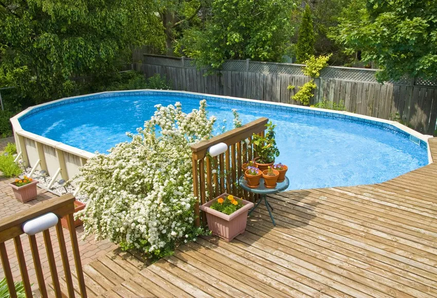 Integrating a swimming pool in the garden - 4 options presented