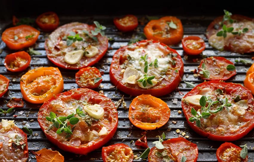 Grilling tomatoes - delicious recipe with instructions