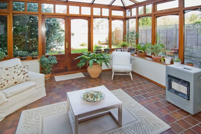 Privacy screen for the conservatory - 5 ideas protect against prying eyes